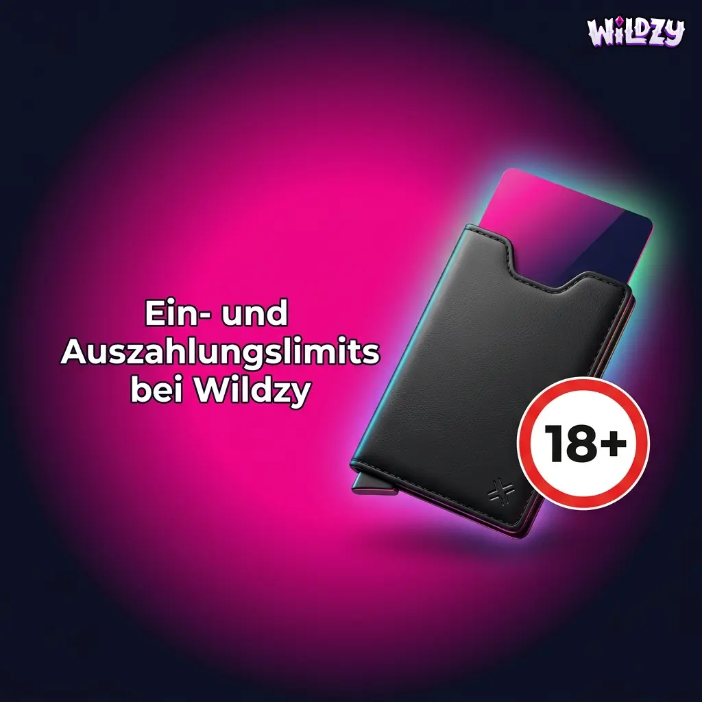 Wildzy Casino Ein- und Auszahlungslimits: Visa, Mastercard ab 10 EUR, Krypto ab 20 EUR Einzahlung