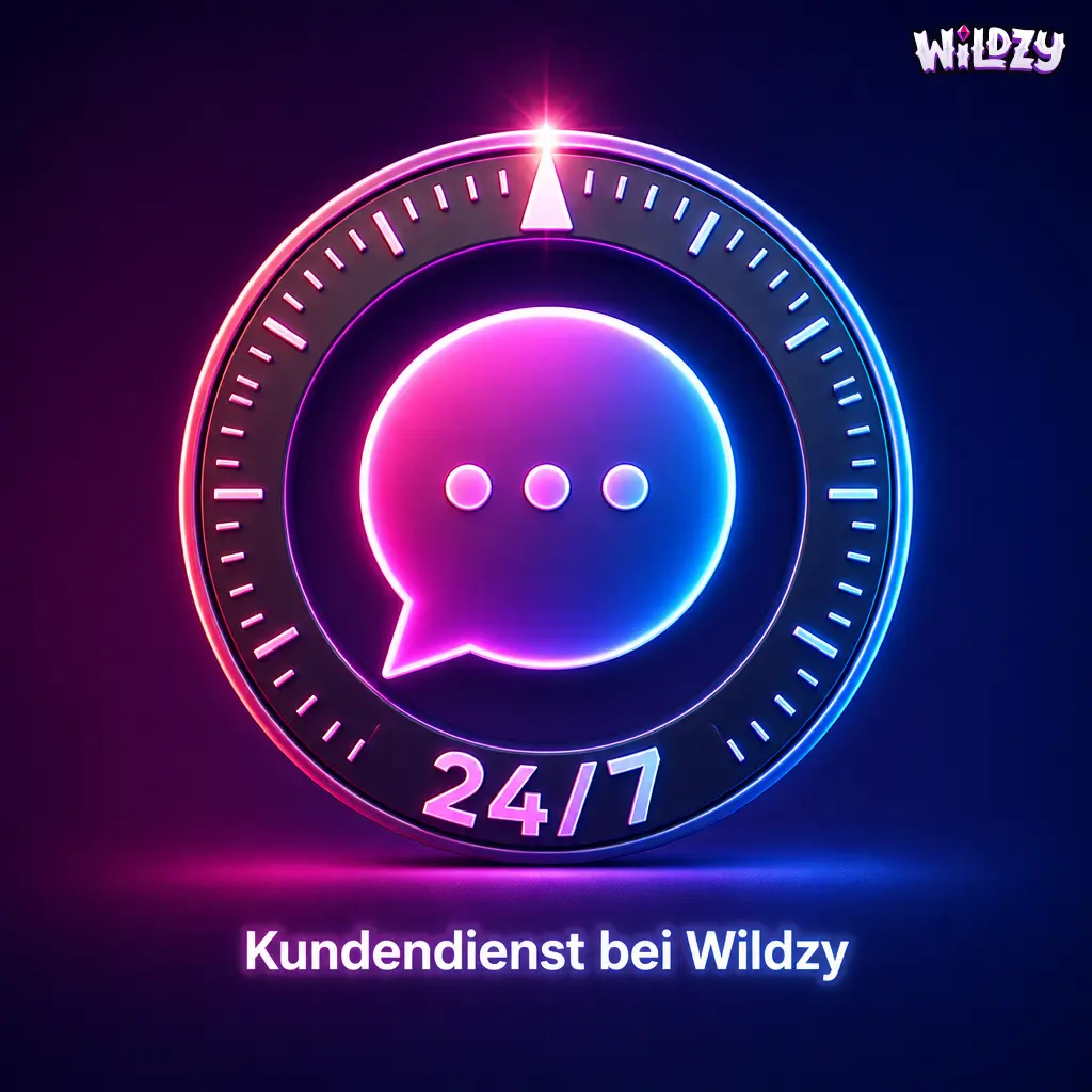 Wildzy Kundendienst per Livechat und E-Mail für Login, Bonus, Zahlungen, KYC und Kontoprüfungen