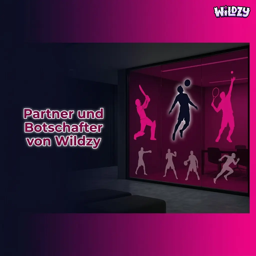 Wildzy Casino ohne bestätigte Markenbotschafter oder Sponsoring-Partnerschaften für den deutschen Markt
