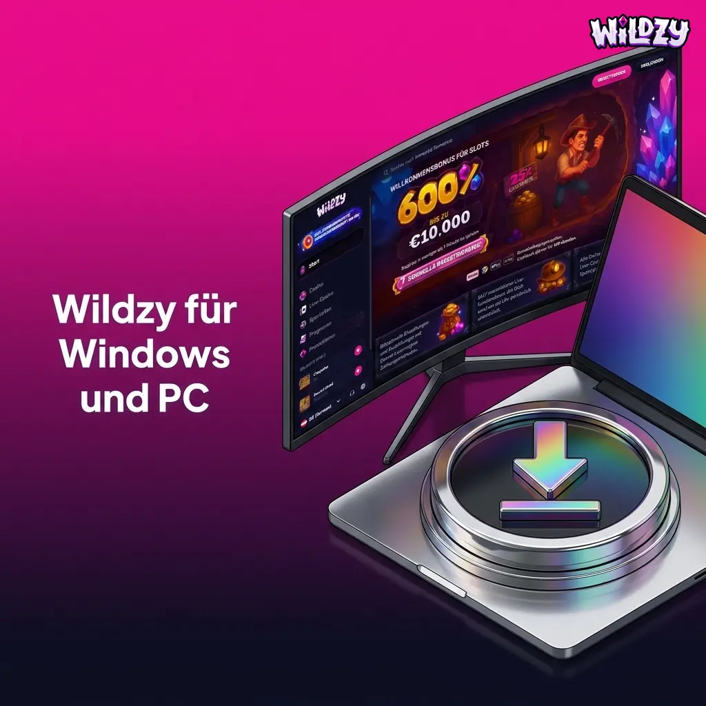 Wildzy Windows-App auf Desktop-PC installieren und starten für stabilen Zugriff auf alle Funktionen