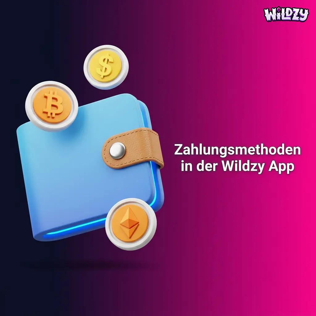 Wildzy App Zahlungsmethoden: Visa, Mastercard, Apple Pay, Revolut und Krypto mit SSL-Verschlüsselung